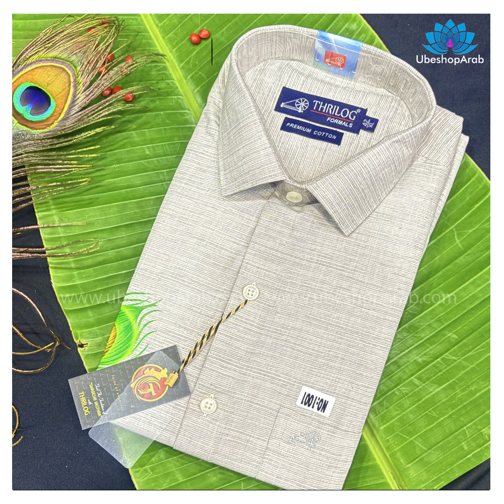 Onam Special Mayilpeeli Mural Printed Shirt off white colour For Man