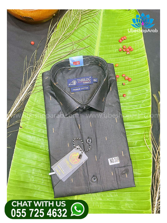 Black&Yellow Simple WorkColour Shirt