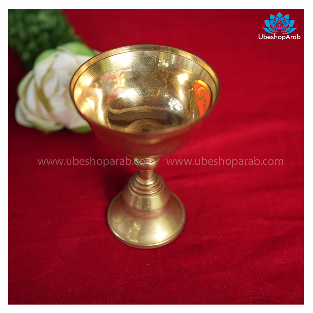 Brass Cup Light - Traditional Decorative Lamp